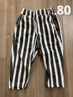 シシュノン　ストライプパンツ　ストライプズボン　80 女の子　男の子