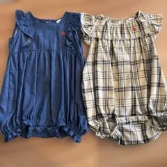 POLOBaby ロンパース 2点セット