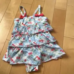 130cm 女の子　ワンピース水着
