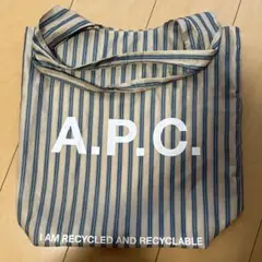 A.P.C. ストライプ エコバッグ