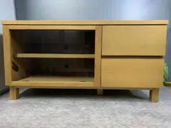 無印良品 良品計画 オーク材 AVボード TV台 テレビ台 TVボード 幅90のサムネイル