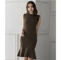 Julia Boutique ニットマーメイドワンピースのサムネイル
