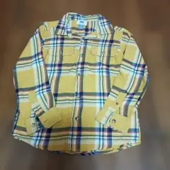 OLD NAVY チェック柄長袖シャツ 6-7歳　120cm