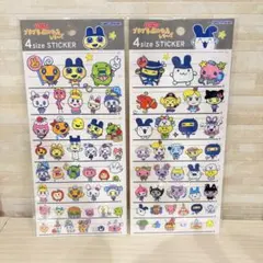 たまごっち　4サイズステッカー 2枚セット