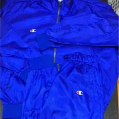 90s チャンピオン セットアップウィンドブレーカー 美品