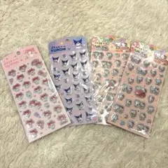新品　ぷくっとシール　サンリオ　4枚セット