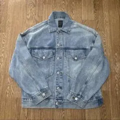 RAG MACHINE デニムジャケット Mサイズ ライトブルー