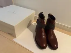 ブルネロクチネリ ムートン レザー ブーツ - メルカリ