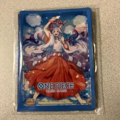 ワンピースカード　ヤマト　プロモーションスリーブ　未開封　50枚　10×5 新品未開封】ワンピースカードゲーム ヤマトプロモスリーブ10枚セット