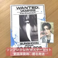 ENHYPEN THE SIN VANISH ソンフン トレカ ポスターセット