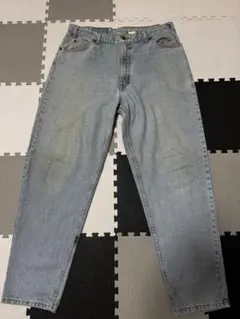 人気】HUF ハフ バギーデニム ワイドデニム W32 ライトブルー - メルカリ