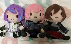 プロセカ　三月八日 ふわぷちミニぬいぐるみ　3点