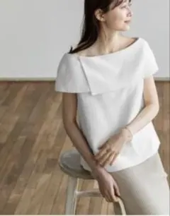 NOBLE ケープブラウス／タグ付