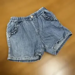 ブランシェス ショートデニム 120