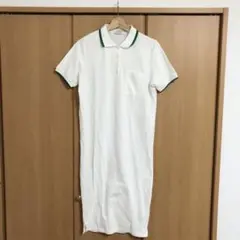 SNIDEL ポロシャツワンピース ホワイト F