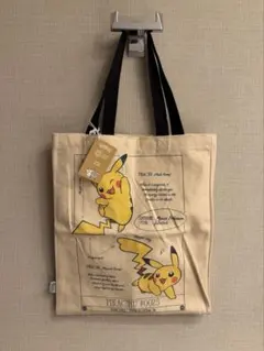 新品 未開封】ポケモン ロンドン自然史博物館 イーブイ トートバッグ