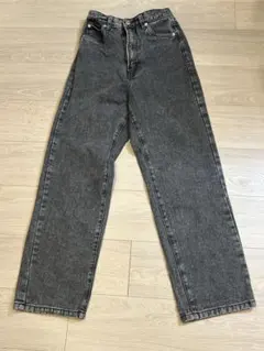 GRL ストレートデニムパンツ ブラックのサムネイル