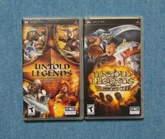 PSP Untold Legends 北米版 2本セット SCE SIE