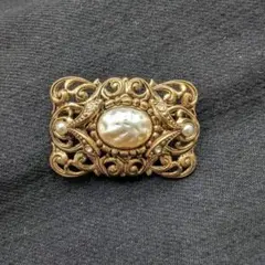♥AGATHA ブローチ ヴィンテージデザイン パール風 イミテーション真珠