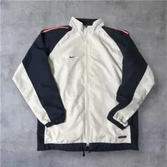 NIKE 00s ナイロンジャケット 刺繍ロゴ y2k archive