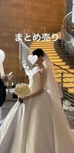 ブライダル　ベール　イヤリング　グローブ　リボンボンネ　まとめ売り