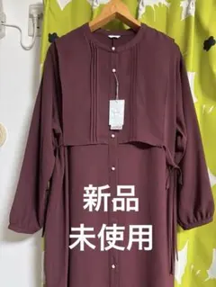 【新品未使用】　デアリクト　ボルドー 長袖 ブラウス 4Lサイズ