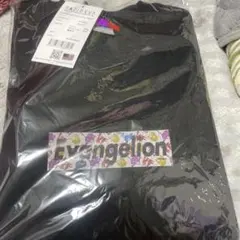RADIO EVA エヴァンゲリオン スウェット ブラックのサムネイル