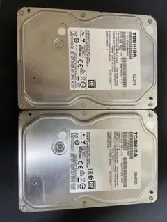 ジャンク　TOSHIBA 1TB HDD 二個　2tb 15のサムネイル