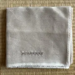 【新品・未使用】BURBERRY バーバリー ハンカチ ホースロゴ ベージュ