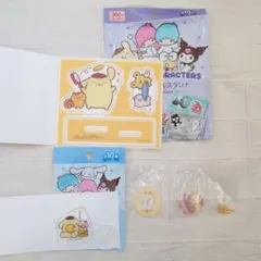 ポムポムプリン アクリルスタンド 3点セット