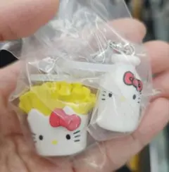 ガチャガチャ めじるしアクセサリー アメリカンデザイン キティ サンリオ