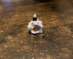 ハンドメイド ミニチュアスイーツ ロータスホイップ犬 チャーム