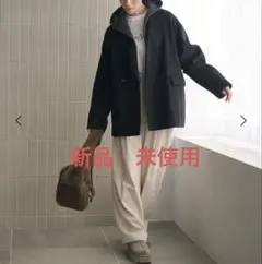 新品未使用アルページュストーリー ミドル丈テーラーリバーコート 未使用！アルページュストーリー ミドル丈テーラーリバーコート