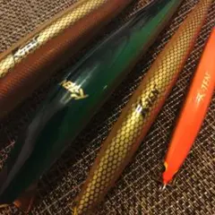 TACKLEHOUSE K-TEN wood 4本セット オールドロゴ3本入り