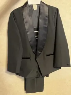 キッズ用 タキシード セットアップ ブラック