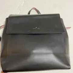 訳あり激安‼️kate spade ブラックレザーリュック
