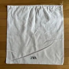 ZARA 不織布　巾着袋　収納袋　特大