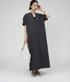 BABYLONE デラヴェジャージワンピース 半袖