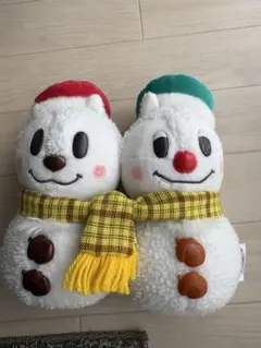 セキグチ ぬいぐるみ フラッフィーバルーン スノー ゆきだるま 昭和