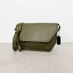 オールドコーチ OLDCOACH ショルダーバッグ USA製 カーキ