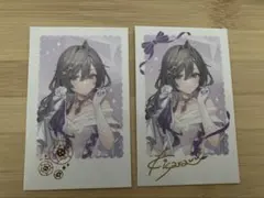 綺沙良　チェキ風カード　ノーマル・レア　にじさんじ　いずれ菖蒲か杜若　あやかき