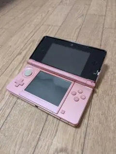 【SD・ペン付】3DS ミスティピンク 本体 清掃済 動作未確認