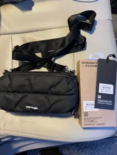 と*ん様 topologie ブラック ボトルサコッシュ　ストラップセット