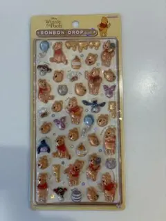 くまのプーさん ボンボンドロップシール 48枚入り