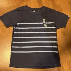 140cm スーパーマリオ ユニクロ コラボTシャツ ネイビー