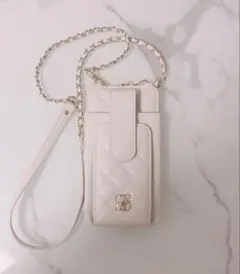 RANDA 2WAYキルティングマルチショルダーバッグスマホショルダー