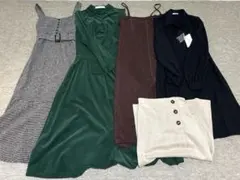 レディース　服　まとめ売り　ワンピース　タイトルスカート