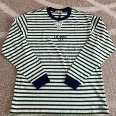お値下げ☆新品未使用☆GUESS GREEN LABEL ボーダー長袖カットソーのサムネイル