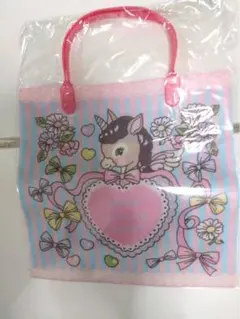 SWIMMER ユニコーンデザイン トートバッグ　プールバッグ　旅行　エコバッグ