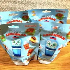 4個セット　アンパンマンミュージアム限定　フーディーアンパンマン バスボール